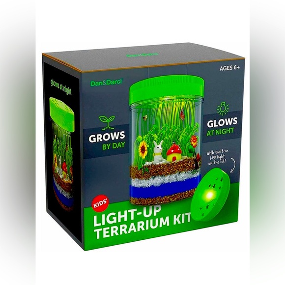 Other - 🌱 NIB Light Up Terrarium by Dan & Darci- STEM authorized!